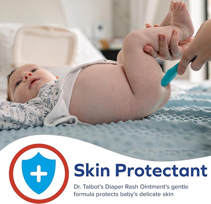 Dr. Talbot's Maximum Strength Diaper Rash Ointment - 4 oz - Zinc Oxide Skin - Image 2
