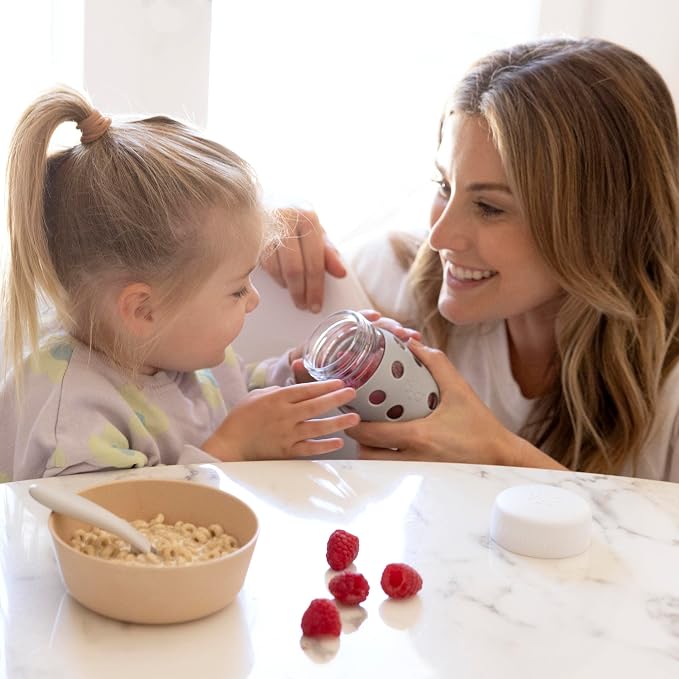 Lifefactory 8-Ounce Wide Neck Glass Baby Bottle - Image 5
