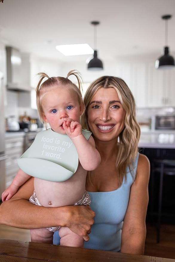 Denver James Silicone Feeding Bibs | Dishwasher Safe. Waterproof. Adjustable. - Image 5