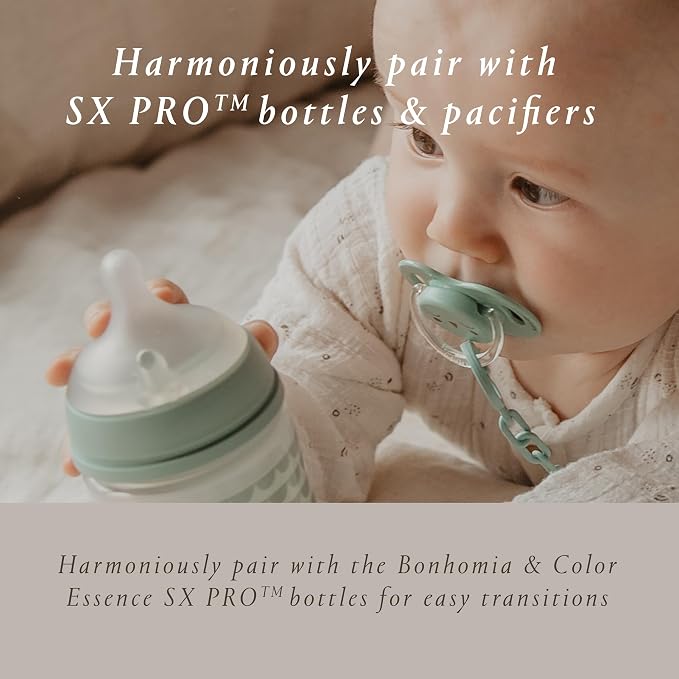 Suavinex Bonhomia SX PRO Physiological Pacifier, Supports Breastfeeding Babies - Image 4