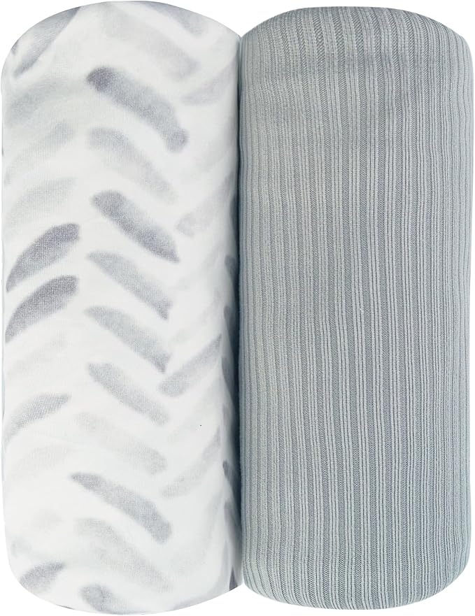 Jersey Swaddle Blanket, Ultra Soft Stretchy Receiving Blanket, Newborn Swaddle by Unknown
