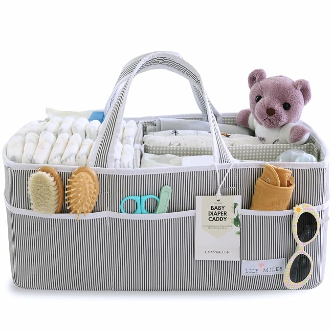 Lily Miles Baby Diaper Caddy by LilyMiles