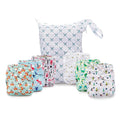 Simple Being Reusable Cloth Diapers, Double Gusset, One Size Adjustable by Simple+Being