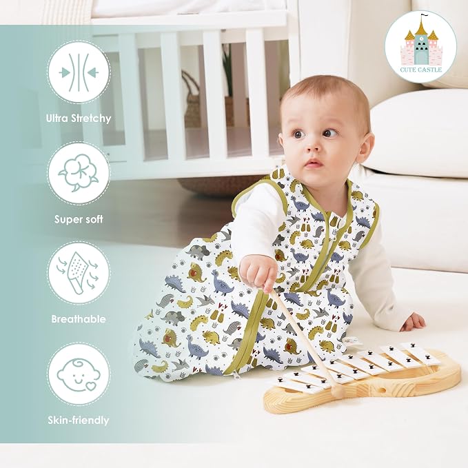 Cute Castle Baby Sleep Sack 0-6 Months - Image 2