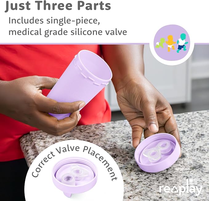 Re-Play Sippy Cups for Toddlers - 10 Oz. Reusable Spill Proof Cups for Kids - Image 8