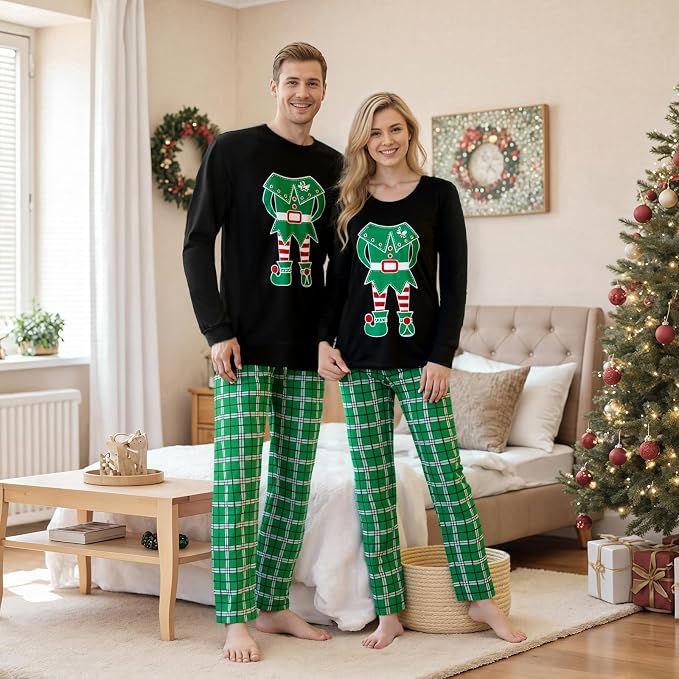 Awoscut Family Christmas Pajamas Matching Pajamas - Image 4