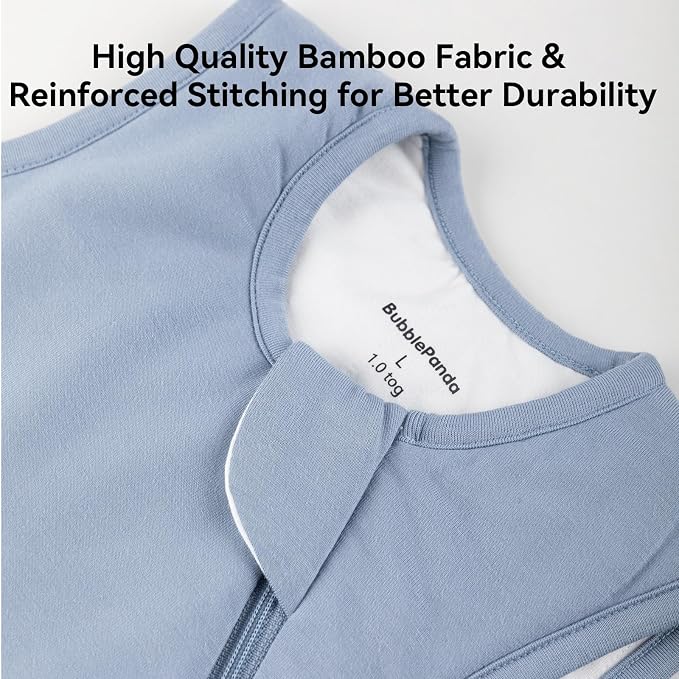 BubblePanda Rayon Made from Bamboo Sleep Sack 18-24 Months 0.5 Tog Soft - Image 5