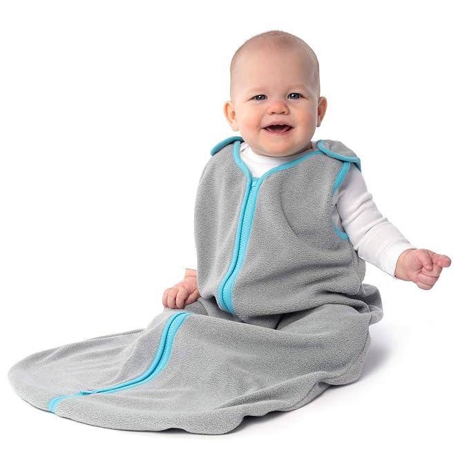 baby deedee Sleep Nest Fleece Baby Sleeping Bag, 6-18 Month by babydeedee