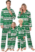 Schbbbta Family Matching Pajamas Holiday Sleepwear Long Sleeve Pjs Sets by SchbbbtaTouchYourLife