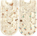Baby Bibs Muslin Bibs for Baby Girl Boy for Drooling and Teething 10 Pack by DOSMINE