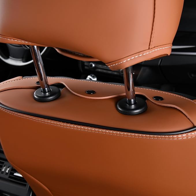FLORICH Seat Covers for Cars, Waterproof Seat Covers, Leather Car Seat Covers 2 - Image 4