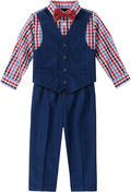Nautica Boys' 4-Piece Formal Suit Set by Nautica