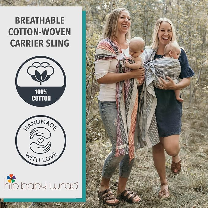 Hip Baby Wrap Ring Sling Baby Carrier - Image 6