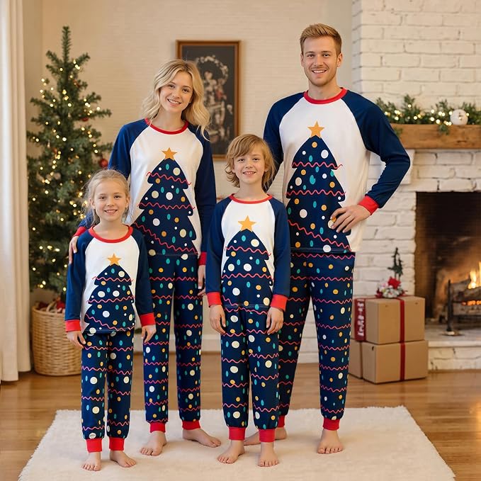 Awoscut Family Christmas Pajamas Matching Pajamas - Image 2
