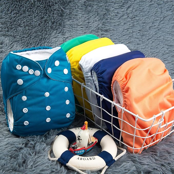 ALVABABY 6 Pack Cloth Diaper - Image 7