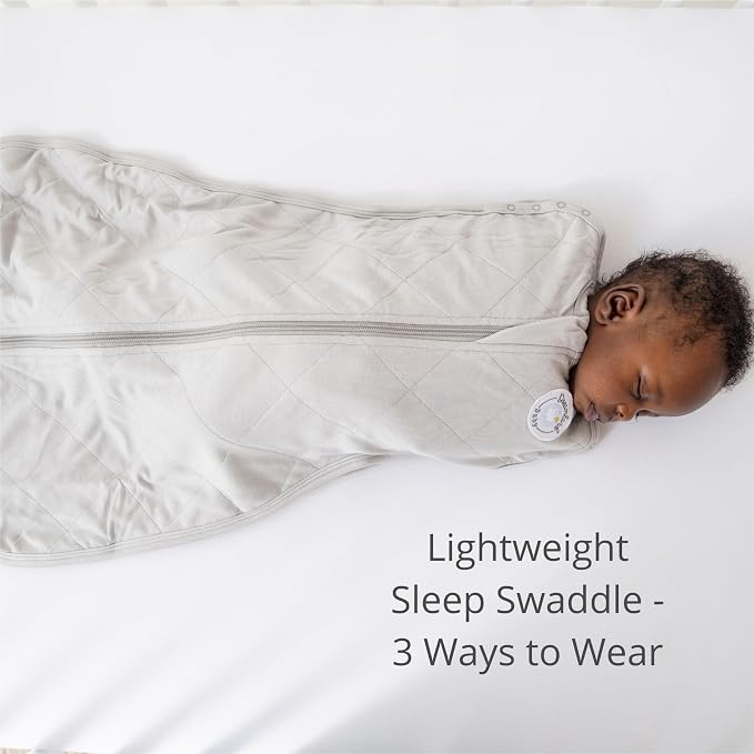 Dreamland Baby Viscose Swaddle Blanket. 1.0 TOG Ultra Soft Swaddle Blanket - Image 3