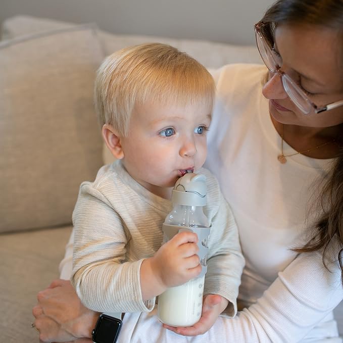 Dr. Brown's Milestones Narrow Sippy Straw Bottle, Spill-Proof - Image 5