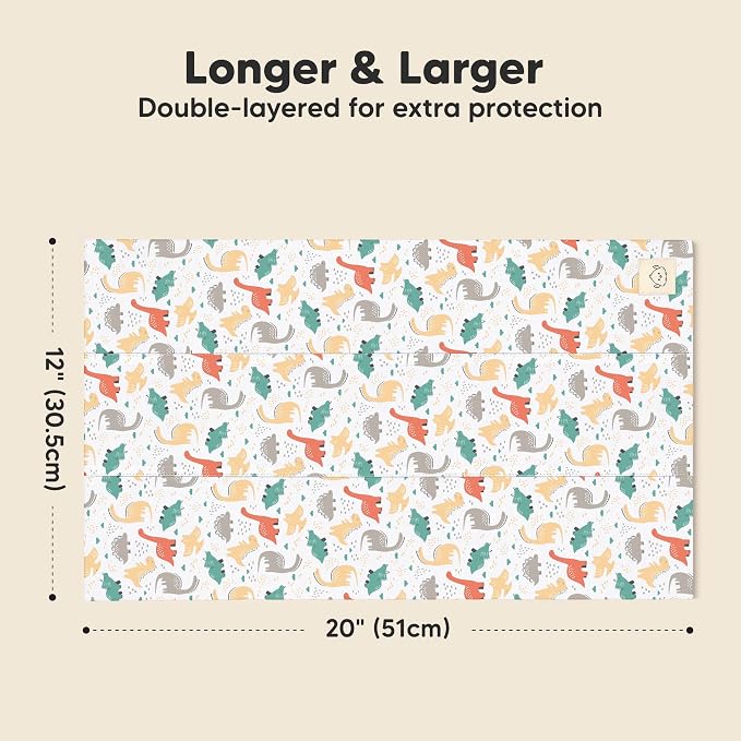 Organic Burp Cloths Baby Boy, Girl - Image 3