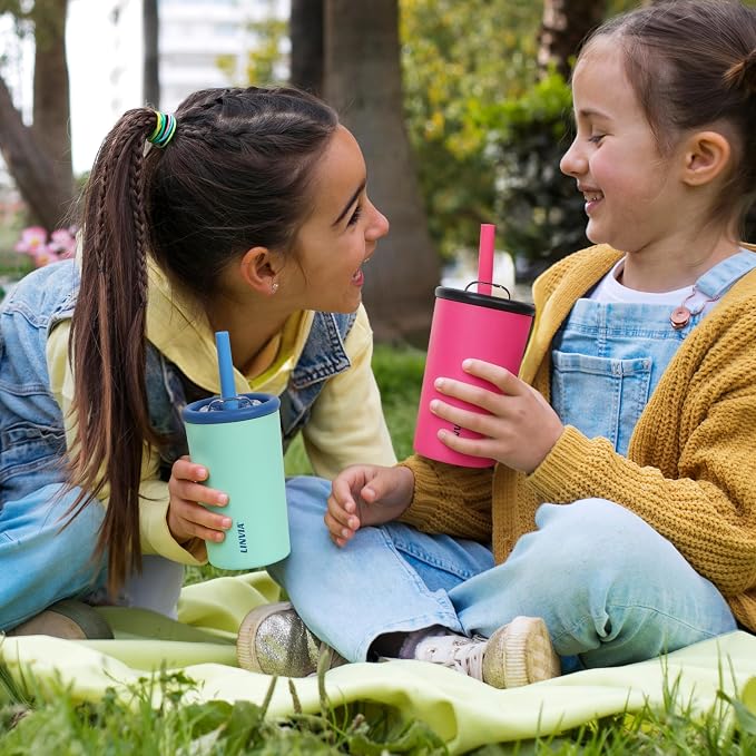 Candy Tumbler, 12 oz Kids Insulated Stainless Steel Water Bottle - Image 6