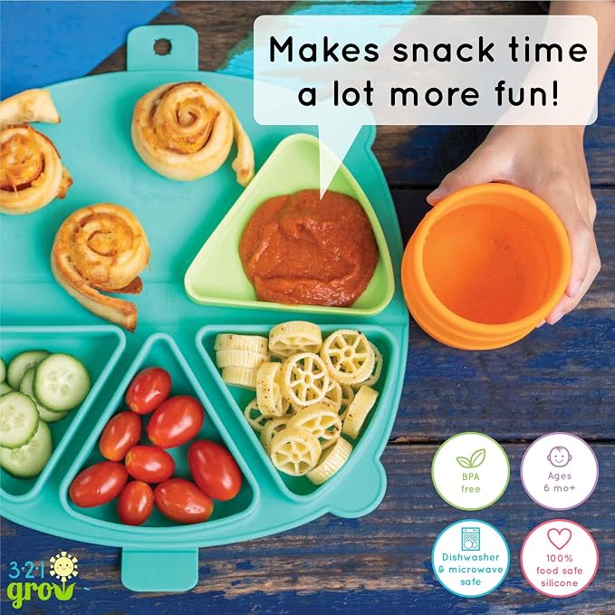 Silicone On-The-Go Snack Mat – Foldable Reusable Placemat - Image 7