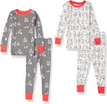 HonestBaby 4 Piece Pajamas Sleepwear Pjs 100% Organic Cotton by HonestBaby