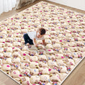 Baby Play Mat - 79" X 63", Premium Thicker Foam One-Piece Crawling Mat by VibeBear