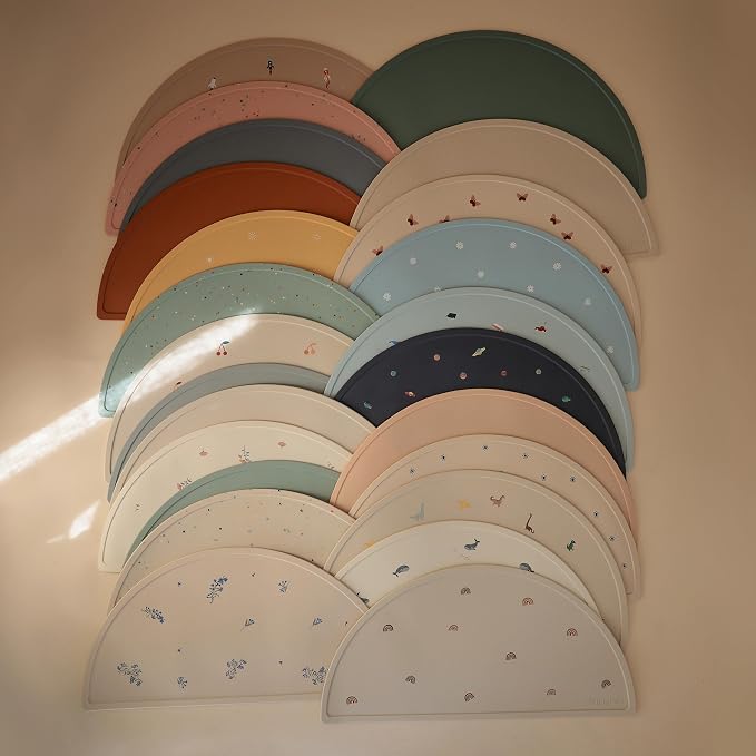 mushie Silicone Placemat for Kids | BPA-Free Non-Slip Design - Image 7