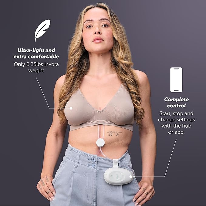 Elvie Stride 2 Hospital-Grade, App-Controlled Single Breast Pump - Image 5