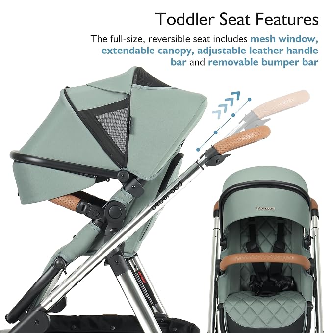 Beberoad Love RX 3-in-1 Baby Stroller - Image 5