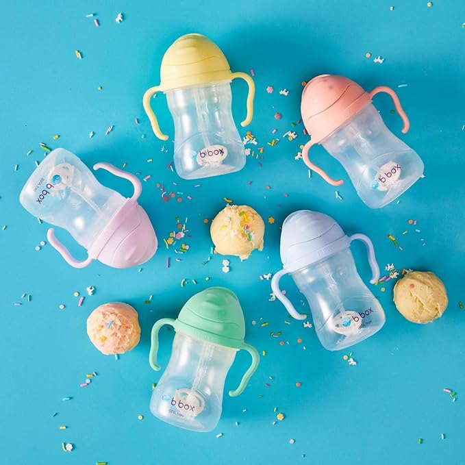 b.box Sippy Cup with Weighted Straw. Drink from any Angle, Leak Proof, Spill - Image 7