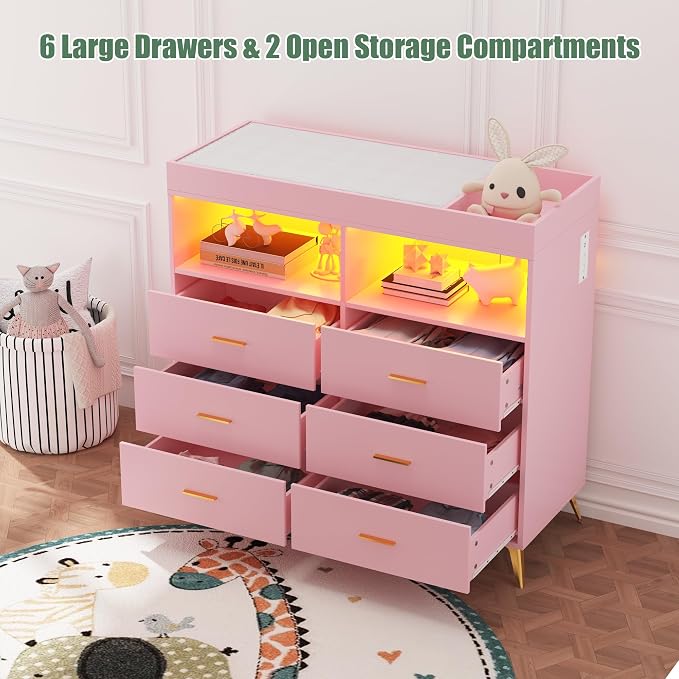 GarveeHome Dresser for Bedroom - Image 3