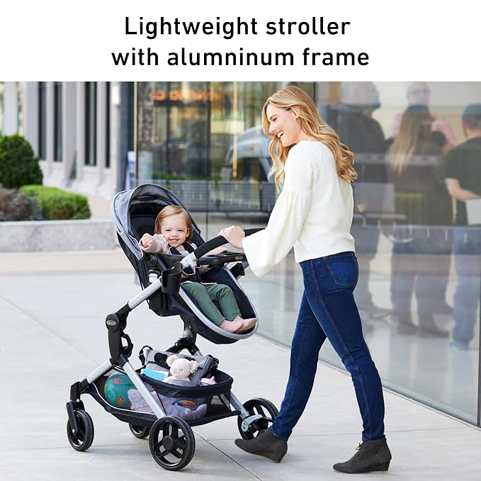Graco Modes Nest DLX Travel System, 3-in1 Modular Baby Carseat Stroller Combo - Image 6