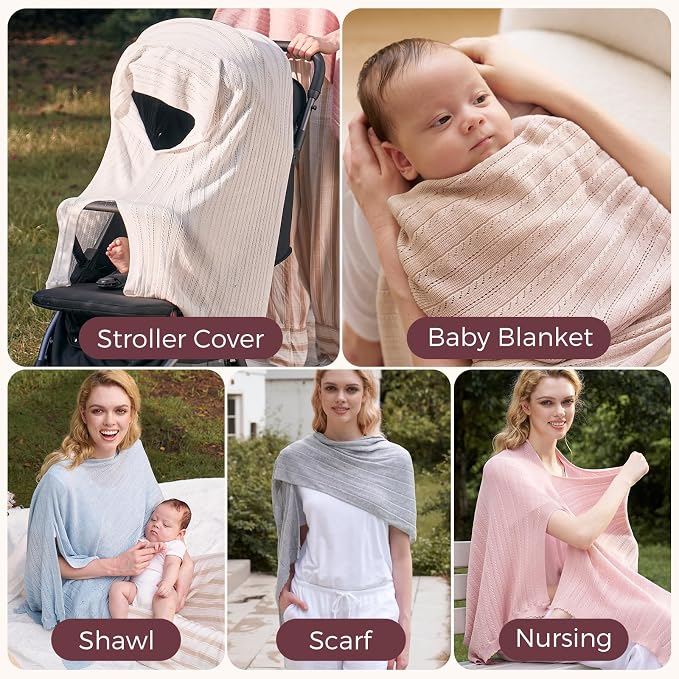 Momcozy Ultra-Light Nursing Cover - Image 6