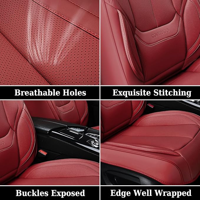 Coverado Universal Seat Covers Full Set, Universal Seat Covers - Image 7