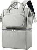Insulated Bottle Cooler Bag, Holds 6×9oz, 18L Large 2-n-1 Backpack Lunch Bag by Unknown
