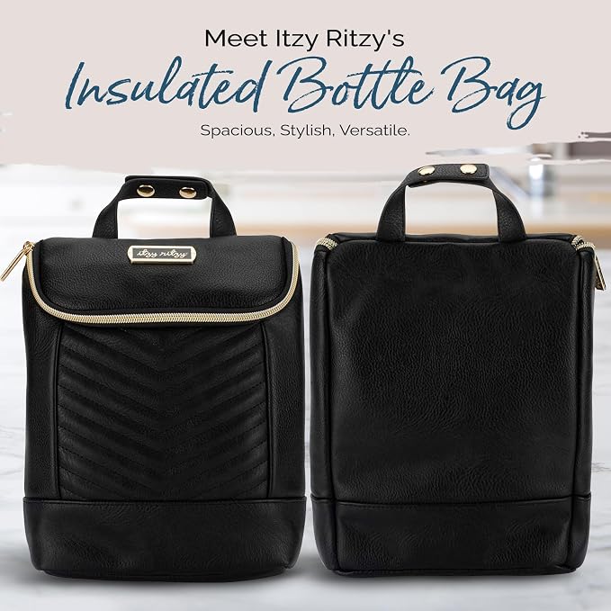 Itzy Ritzy Insulated Bottle Bag – Keeps Bottles Warm or Cool - Image 2