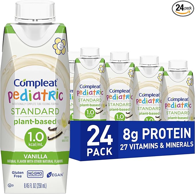 Compleat Pediatric Standard 1.0mL, Plant Based Nutritionally Complete Shake by Compleat