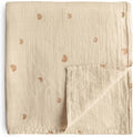 mushie Muslin Baby Swaddle Blanket | 100% Organic Cotton by mushie