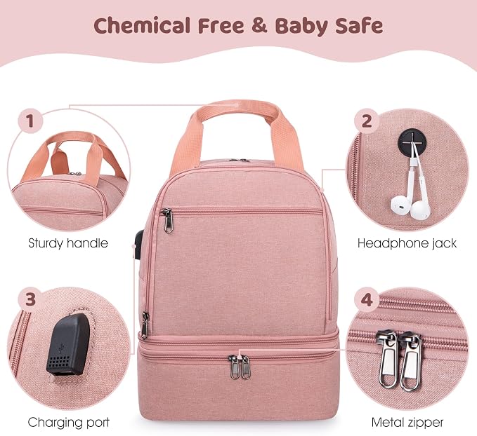 Pump Bag, Breast Pump Carrying Bags - Image 7