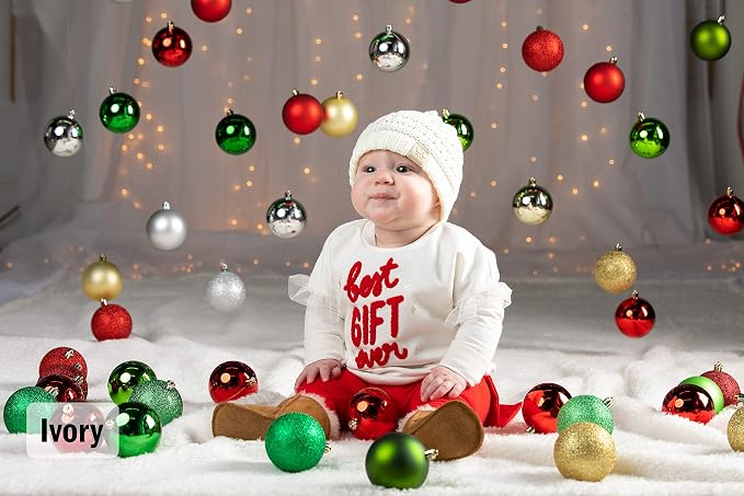 Funky Junque Baby Winter Hat – Cute Newborn Hats, Cozy Warm Infant Beanie - Image 7