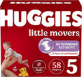 Huggies Size 5 Diapers, Little Movers Baby Diapers, Size 5, Packaging May Vary by Huggies%C2%AE