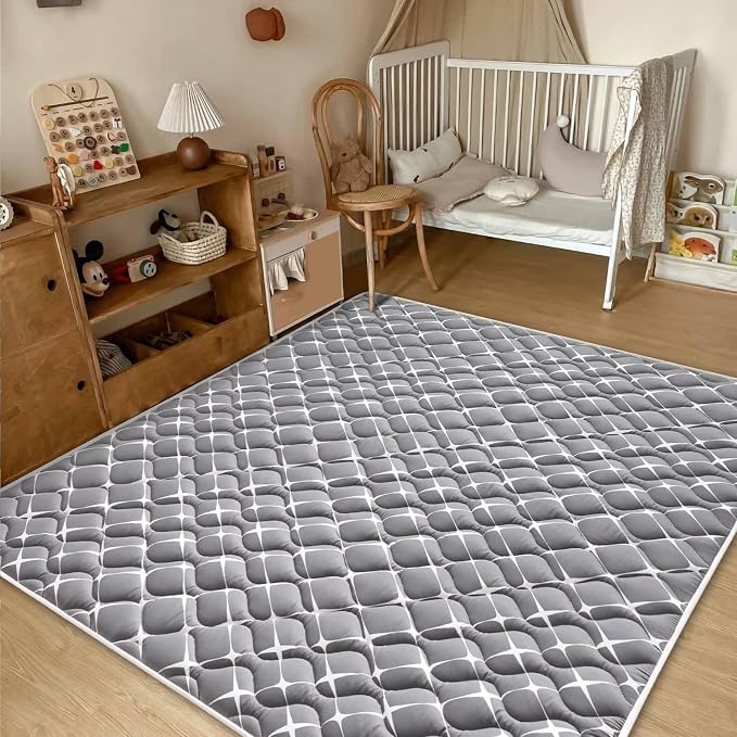 Baby Play Mat - 71" X 59", Premium Thicker Foam One-Piece Crawling Mat - Image 6