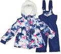 Arctic Quest Little Girls Bib Snow Pants and Ski Jacket Water-Resistant Snowsuit by ArcticQuest