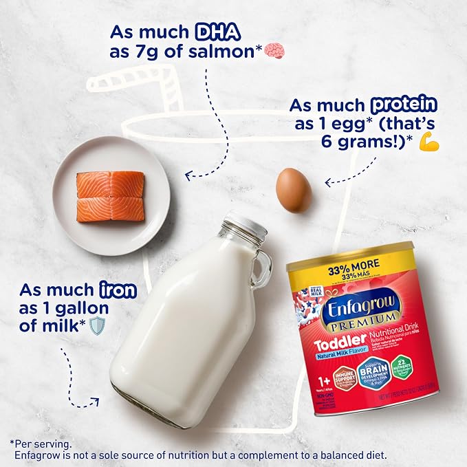 Enfagrow PREMIUM Toddler Nutritional Drink, Made - Image 4