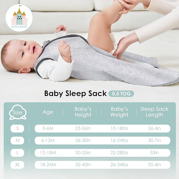 Cute Castle Baby Sleep Sack 6-12 Months - Image 4