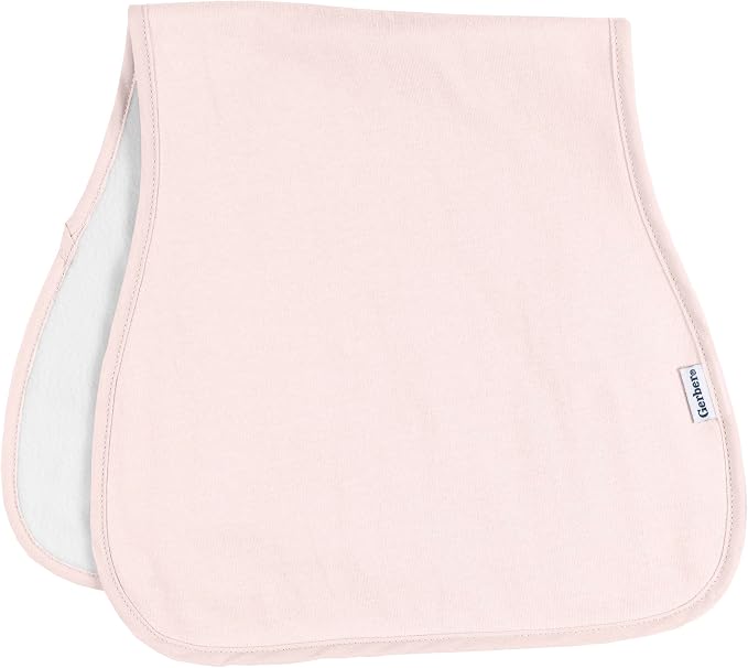 Gerber Baby Unisex Burp Cloth, Size 10.5" x 21" - Image 7