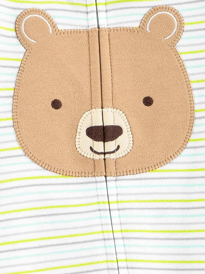 Simple Joys by Carter's Baby Neutral 2-Pack Cotton Footed Sleep and Play - Image 4