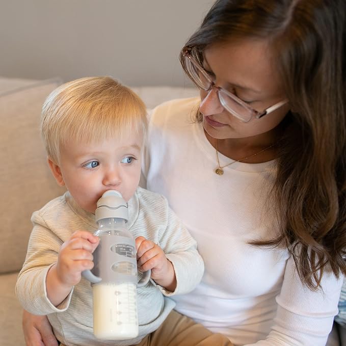 Dr. Brown's Milestones Narrow Sippy Straw Bottle, Spill-Proof - Image 8