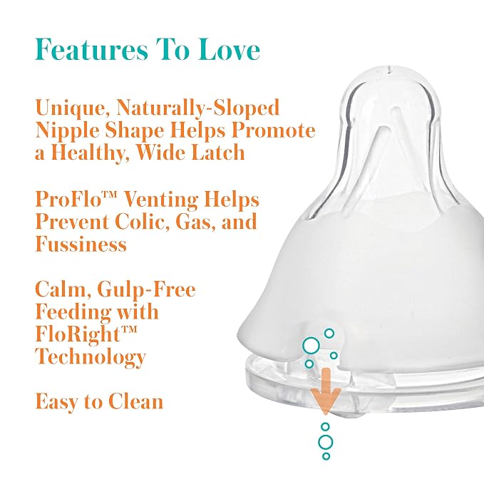 Evenflo Feeding Premium Proflo Venting Balance Plus Standard Neck Baby - Image 4