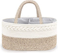 Maliton Baby Diaper Caddy Organizer, X-Large Cotton Rope, Rustic Style by Maliton